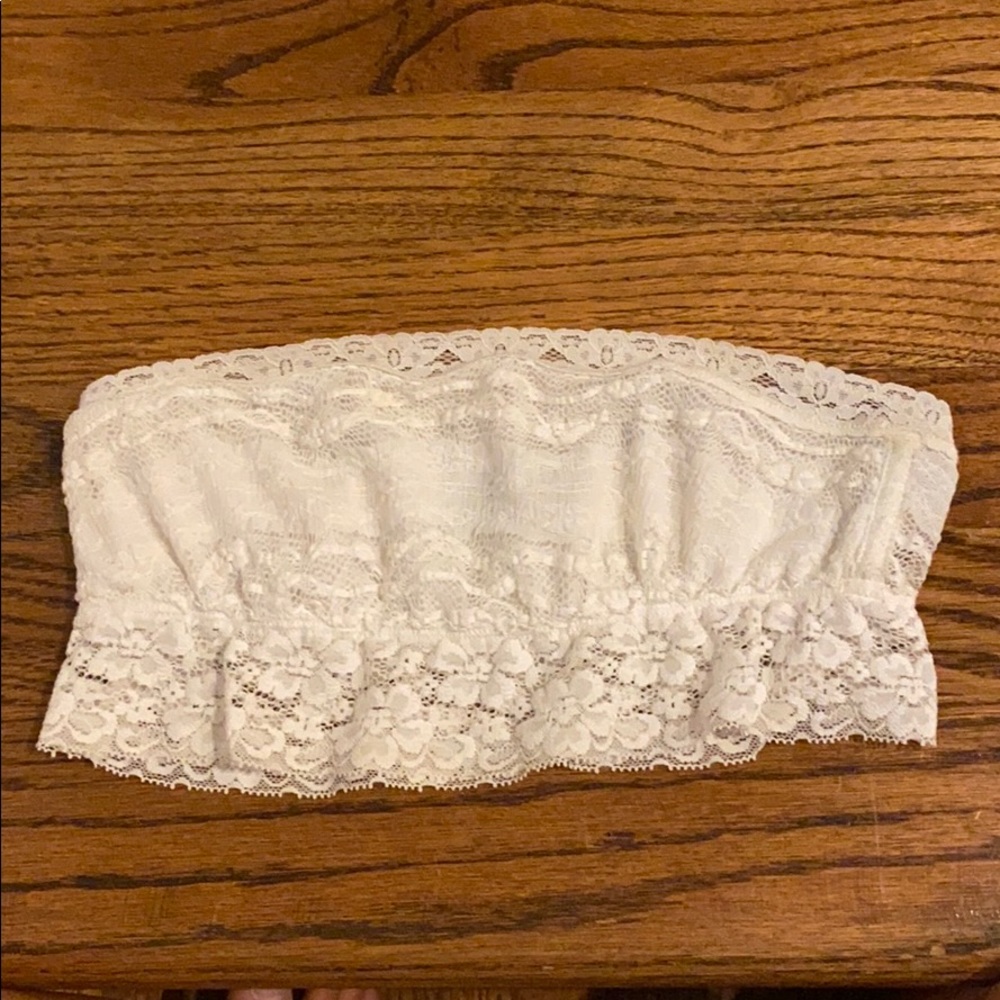 Free People bandeau lace bra